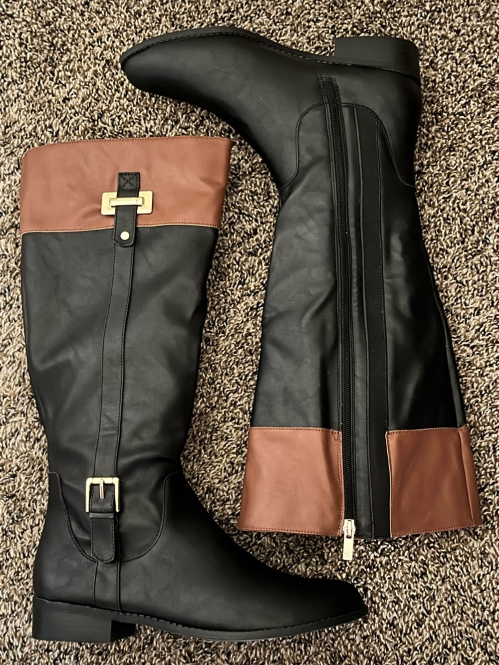 Jones New York Women's Leodenn Knee High Riding Boots Size-10M